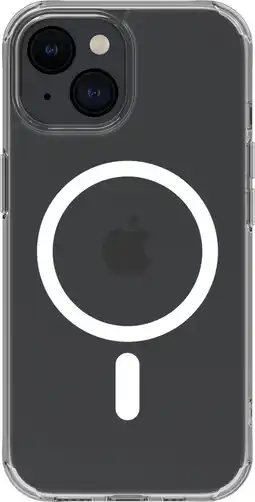 Coolblue BlueBuilt Protective Back Cover met MagSafe iPhone 15 Transparant aanbieding