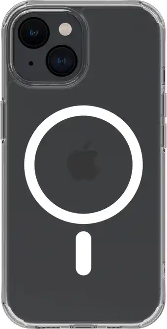 Coolblue BlueBuilt Protective Back Cover met MagSafe iPhone 15 Transparant aanbieding