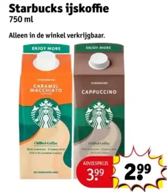 Kruidvat Starbucks ijskoffie aanbieding