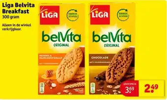Kruidvat Liga belvita breakfast aanbieding