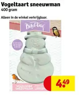Kruidvat Vogeltaart sneeuwman aanbieding