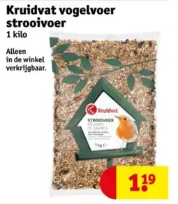Kruidvat Kruidvat vogelvoer strooivoer aanbieding