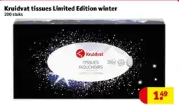 Kruidvat Kruidvat tissues limited edition winter aanbieding