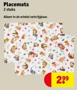 Kruidvat Placemats aanbieding
