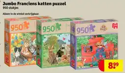 Kruidvat Jumbo franciens katten puzzel aanbieding