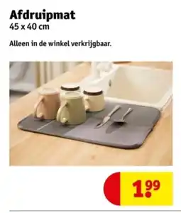 Kruidvat Afdruipmat aanbieding