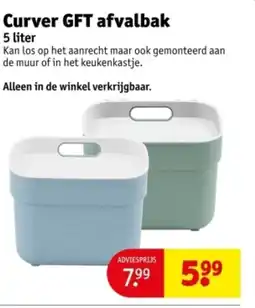 Kruidvat Curver gft afvalbak aanbieding
