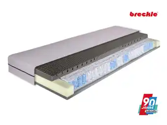 Lidl Breckle 7-zones pocketveringmatras Pro Somna aanbieding