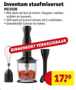 Kruidvat Inventum staafmixerset aanbieding