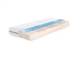 Lidl f.a.n. 7-zones comfortschuim matras met gelschuimtopper Solina Top aanbieding