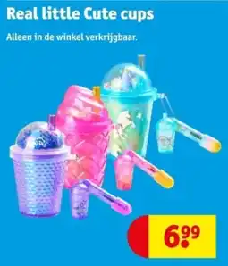 Kruidvat Real little cute cups aanbieding