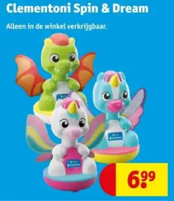 Kruidvat Clementoni spin & dream aanbieding