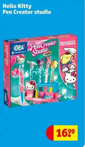 Kruidvat Hello kitty pen creator studio aanbieding