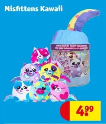 Kruidvat Misfittens kawaii aanbieding