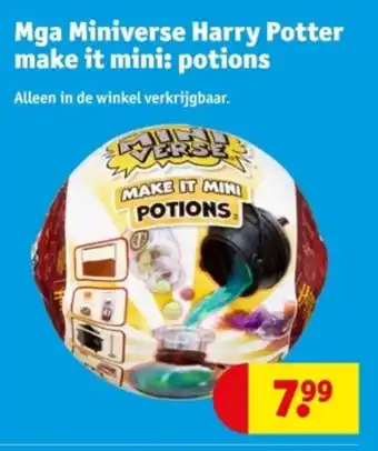 Kruidvat Mga miniverse harry potter make it mini potions aanbieding