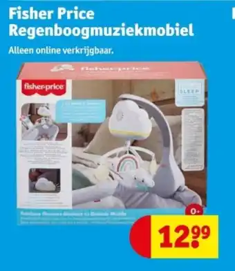 Kruidvat Fisher price regenboogmuziekmobiel aanbieding