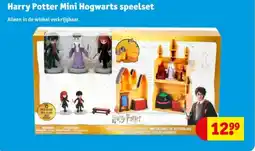 Kruidvat Harry potter mini hogwarts speelset aanbieding