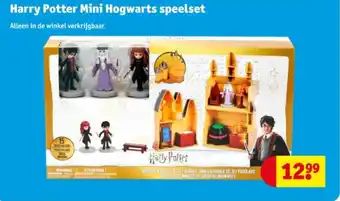 Kruidvat Harry potter mini hogwarts speelset aanbieding