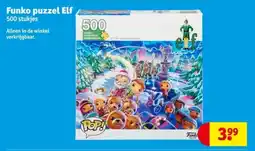 Kruidvat Funko puzzel elf aanbieding