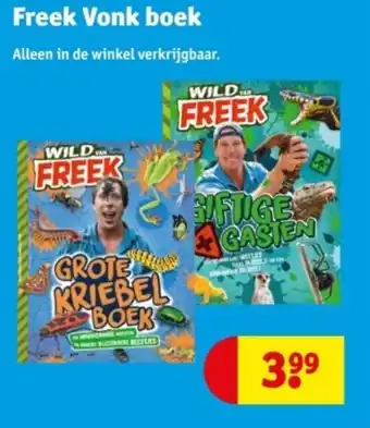 Kruidvat Freek vonk boek aanbieding