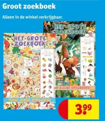Kruidvat Groot zoekboek aanbieding