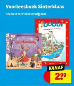 Kruidvat Voorleesboek sinterklaas aanbieding