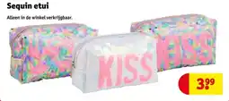 Kruidvat Sequin etui aanbieding