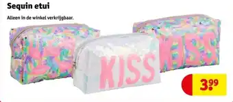 Kruidvat Sequin etui aanbieding