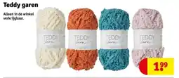 Kruidvat Teddy garen aanbieding