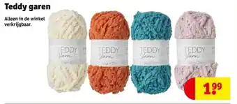 Kruidvat Teddy garen aanbieding