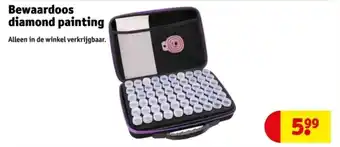 Kruidvat Bewaardoos diamond painting aanbieding