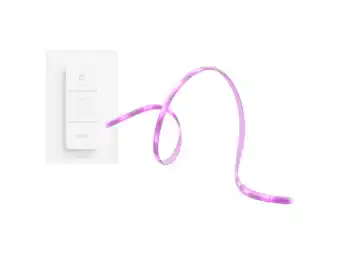 MediaMarkt Philips Hue Hue Solo Lightstrip 3m Slimme Ledstrip Wit aanbieding