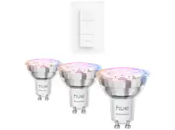 MediaMarkt Philips Hue Hue Essential Led Gu10 Slimme Ledlamp Wit aanbieding