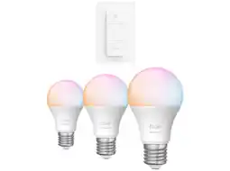 MediaMarkt Philips Hue Hue Essential A60 Slimme Ledlamp Wit aanbieding
