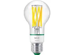 MediaMarkt WIZ Lamp Filament E27 - Warm- Tot Koelwit Licht Slimme Ledlamp Wit aanbieding