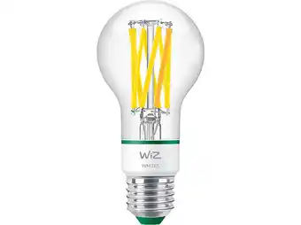 MediaMarkt WIZ Lamp Filament E27 - Warm- Tot Koelwit Licht Slimme Ledlamp Wit aanbieding
