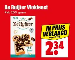 Dirk De ruijter vlokfeest aanbieding