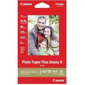 Amazon Canon PP-201 10x15cm glanzend fotopapier (50 vellen) aanbieding