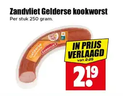 Dirk Zandvliet gelderse kookworst aanbieding