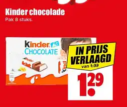 Dirk Kinder chocolade aanbieding