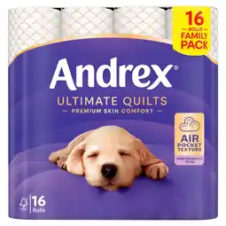 Joybuy Andrex Ultimate Quilts 16 Rolls aanbieding