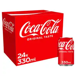 Joybuy Coca-Cola Original Taste 24 X 330ml aanbieding