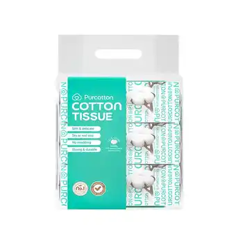 Joybuy Purcotton Cotton Tissue 100 Sheets *3 aanbieding