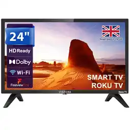 Joybuy Vispera 24 LED HD Ready Smart Roku TV-Rx24T1(Freeview HD) aanbieding