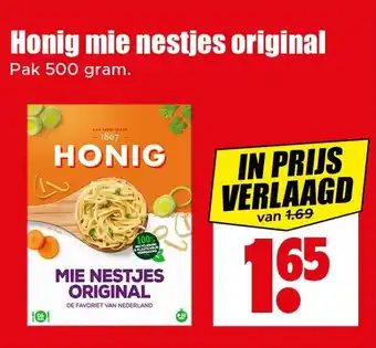Dirk Honig mie nestjes original aanbieding