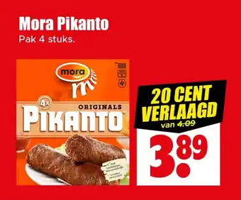 Dirk Mora pikanto aanbieding