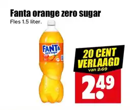 Dirk Fanta orange zero sugar aanbieding