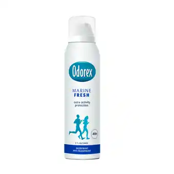 PLUS Odorex Deospray marine fris aanbieding