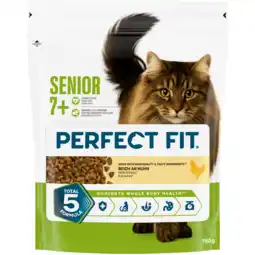 PLUS Perfect Fit Senior - Kattenbrokken - Kip aanbieding