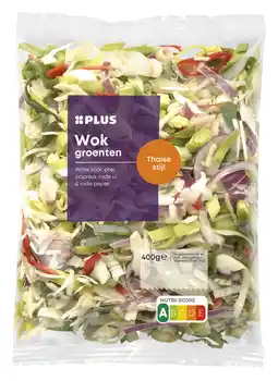 PLUS PLUS Wokgroenten Thaise stijl aanbieding
